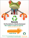Earth Day recycle poster