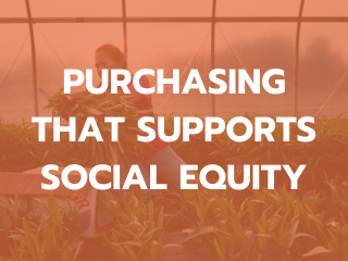 purchasing that supports social equity